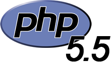 nasazena verze PHP 5.5 php.png